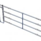 CANCELLO SFILABILE mod. A 4 VIE CON PASSAGGIO VITELLI cod.CA030